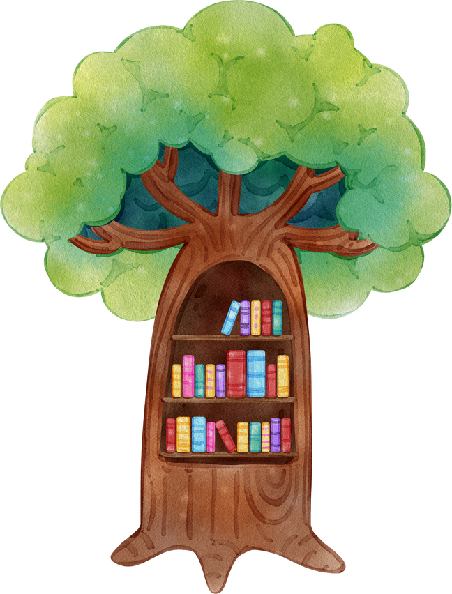 Tree with Books